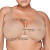 ThirdLove Classic Unlined Minimizer Bra, Full Coverage Support, Smoothing &