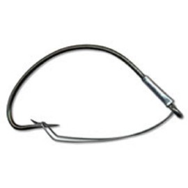 Mustad Classic Wide Gap Hollow Point Hook with Wire Weed Guard (Pack of 2)