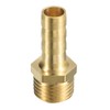 PATIKIL Straight 8mm Barb G1/4 Male Thread Hose Hook Fitting