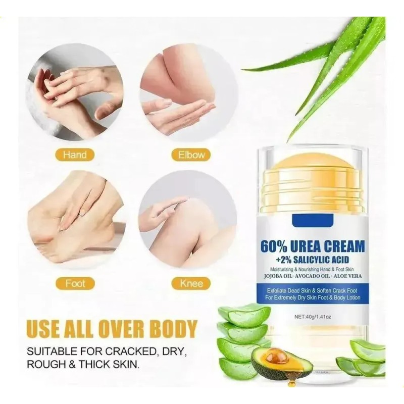 crema For Pies Con 60 % De Urea Y 2
