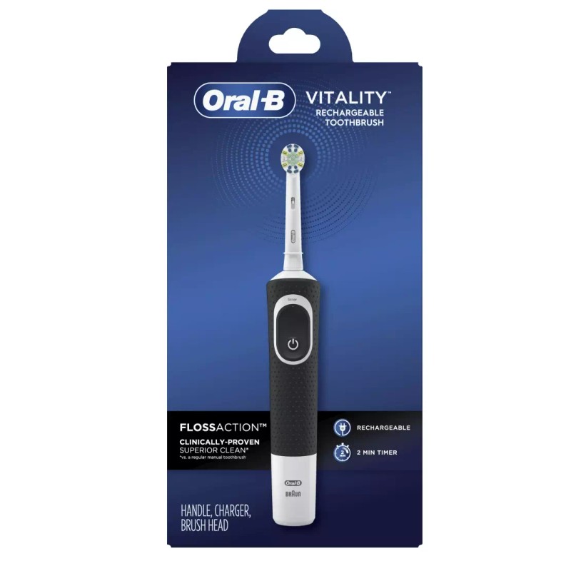 Oral-B Oral B Electric Rechargeable Toothbrush Vitality FlossAction Braun Powered