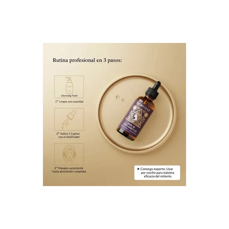 Esencia Antiarruga-mococaracol Retinol Colágeno Suero Facial