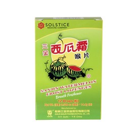 Sanjin Watermelon Frost Lozenges for Dry Throat