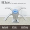 GAGALIFE Kitchen Sink Soap Dispenser Chrome, Built in Soap Dispenser