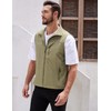Gihuo Men's Golf Lightweight Photo Vest Fishing Travel Safari Vest