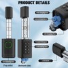 Electronic Door Lock Fingerprint - Smart Lock with Adjustable Lock