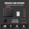 VEVOR 3/8" Cordless Electric Ratchet Wrench Set, 12V 33 Ft-lbs