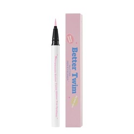 Merrymonde Better Twim Glitter Pen Eyeliner – Long-Lasting, High-Pigment, Vibrant Colors Eyeliner for Sparkling Eye Makeup (01 Pink)