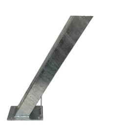 Sturdy Built Boat Trailer Winch Post 3 inch x 3 inch x 24 inch Tall Galvanized