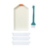 Diamond Art Painting Tray with 3 Dividers and A Brush,Plastic