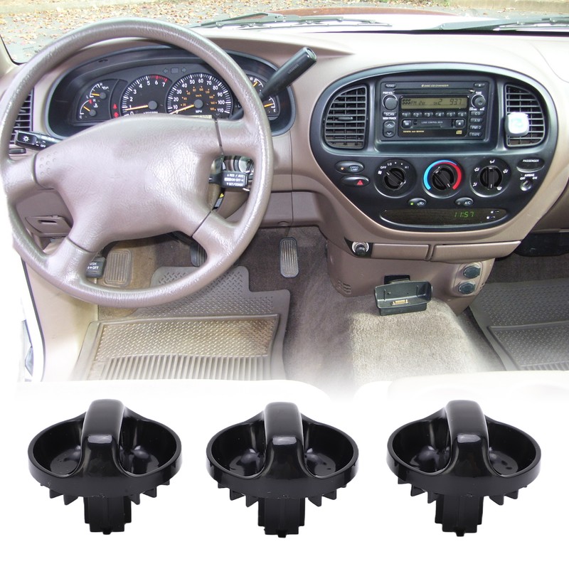 3pcs A/C Control Knob Air Condition Switch 59050C010 Replacement for