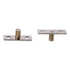 Urjumpea 4Pcs Roller Guide Sliding Barn Door Guiding Stainless Steel