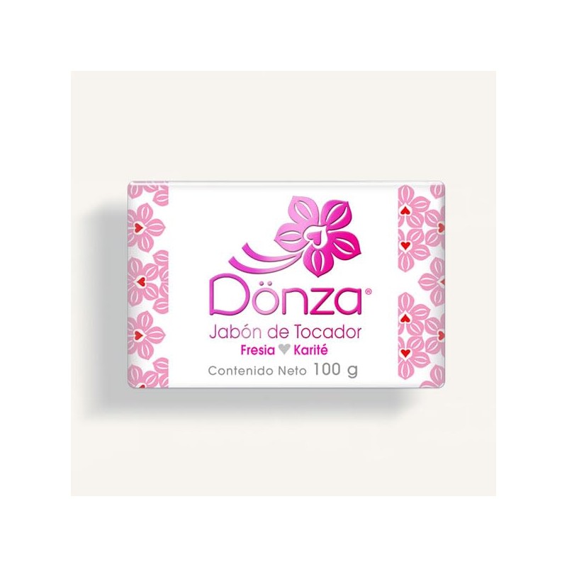 (6 PACK) DONZA JABON DE TOCADOR FRESIA Y KARITE