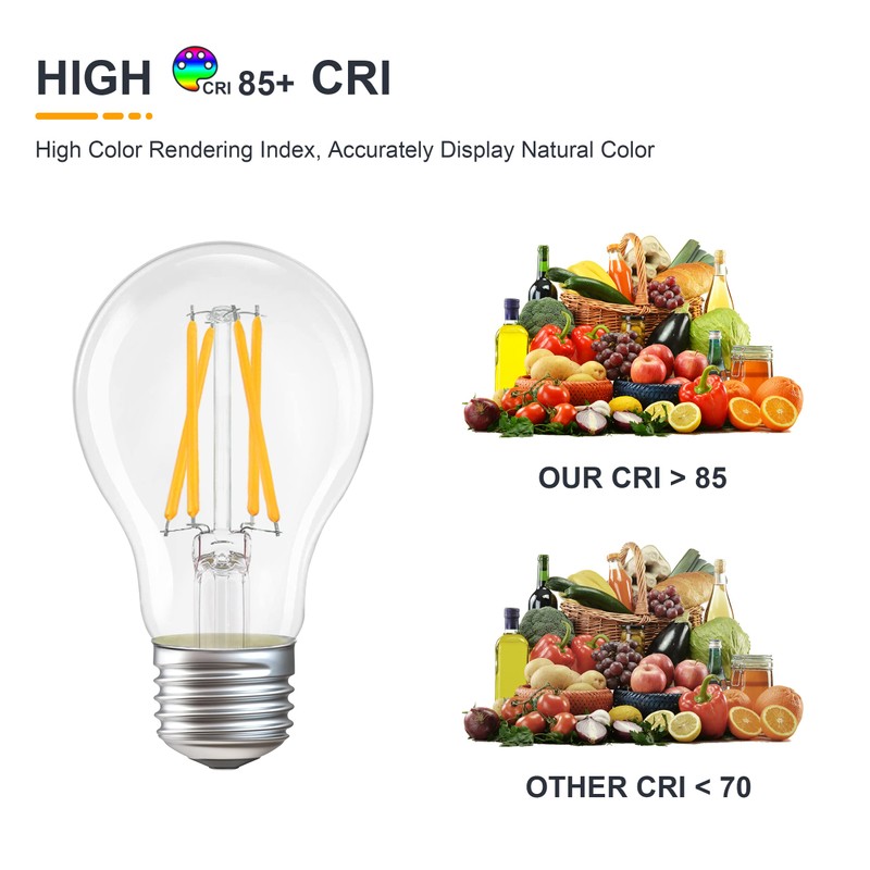 TOKCON 12V Low Voltage LED Light Bulbs - Soft Warm