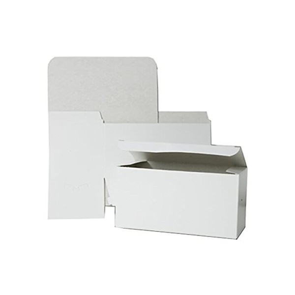 JAM Paper® Gift Box with Open Lid - 12" x 6" x 6" - White - Sold Individually