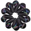 10pcs Number Synthetic Leather Golf Iron Covers Head Covers Club