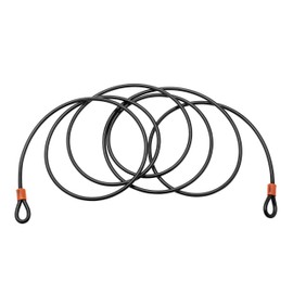 Burg-Wächter 750 500 Double Loop Coil Cable, Black, 5 m