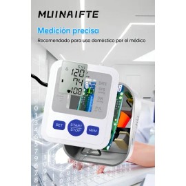 Aparato Para Checar La Presion Tensiometro Digital 1 Pcs Color Blanco                                                                                 