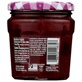 BONNE MAMAN More Fruit, Less Sugar Strawberry Fruit Spread, 11.8 OZ