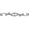Decorative Scroll 36" scroll 4.4" tall or wide depending on
