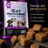 60 Multivitamínico Perros Refuerza Salud Articular 15 En 1