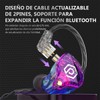 POPCORN Audífonos Intraurales Bass X8 Pro con Micrófono 3.5mm,Hybrid monitores