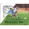 Laos block163 (complete.issue.) unmounted mint/never hinged ** MNH 1997 Football-WM