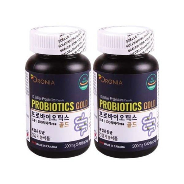 [Oronia] Probiotics Gold x 2 cans / [오로니아] 프로바이오틱스 골드 x 2통