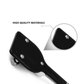 BARTOO 77750 Cortador de filtro de aceite, herramienta de corte de filtro de aceite de aleación de aluminio para rango de corte de filtro de 2-3/8 pulgadas - 4-3/4 pulgadas (aleación de aluminio negro)