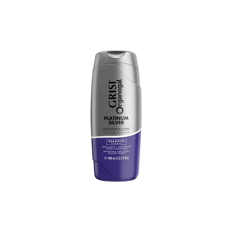 2 Shampoo Grisi Organogal Silver Canas Platinadas 400ml