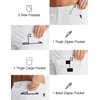 MAGCOMSEN Pantalones cortos tácticos para hombre con 5 bolsillos de