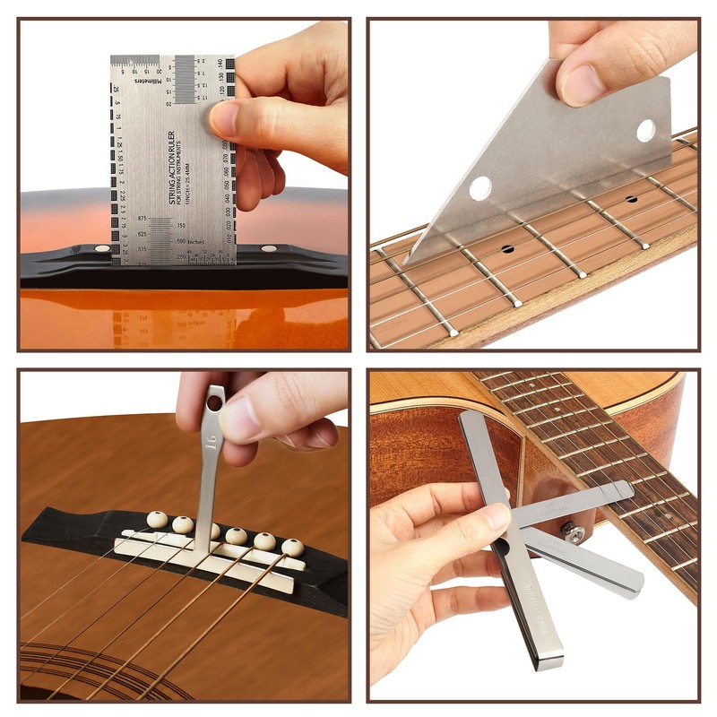 Luthier Tools Guitar Kit, Guitar Setup Tool Kit, Guitar Repairing