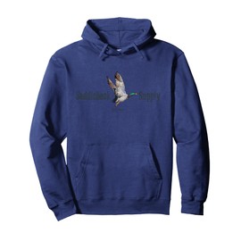 Saddleback Duck Hunting Logo Western Styled Ranch Pullover Hoodie