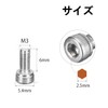 POTRRCIUSUER Hex Head Cap Bolt, Full Thread, 304 Stainless Steel,