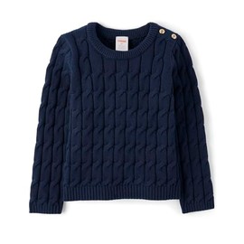 Gymboree,and Toddler Long Sleeve Cable Knit Sweaters,Dark Blue,7