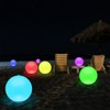 Solar Floating Ball Pool Light IP68 Water Resistant Brightness Adjustment