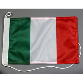 Boat Flag Italy 20 x 30 cm Professional Quality Flag Motorcycle Flag