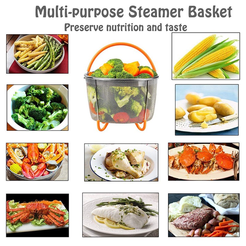 304 Stainless Steel Steam Net Basket Pressure Pot Steam Basket