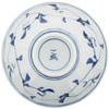 Hasamiyaki Lightweight Rice Bowl (Large), Arabesque Pattern, Blue 32001