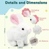YeahBoom Bouncing Rabbit, Rabbit Electric Toy, Bouncing Rabbit Toy, Plush