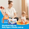 hahaland Baby Toys for 3-6-12 Months, Fitness-Inspired Baby Sensory Toy,