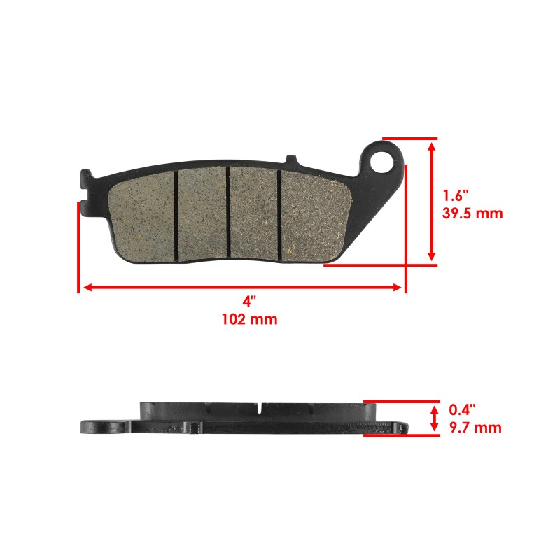 Celox Front Brake Pads for Honda VT750DC Shadow Spirit 750