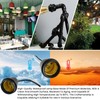 ZDRU 6 PCS E26/E27 Waterproof Lamp Holder Socket, Black Pigtail
