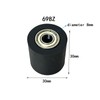 4 Mechanical Pulley Bearings,Chain Pulley,Tensioner Pulley Guide,Suitable for Street Bikes