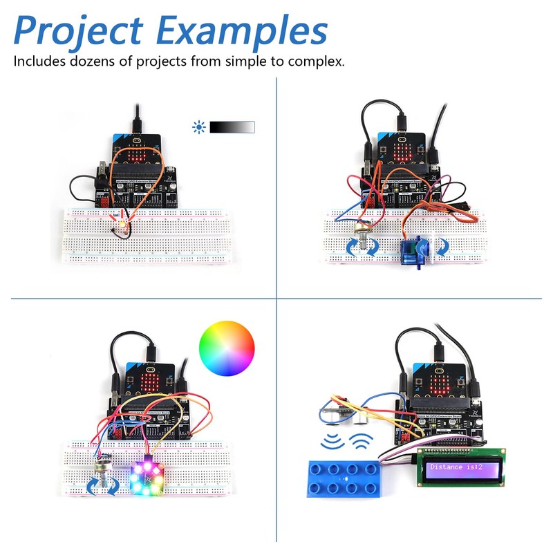 Ultimate Starter Kit for Freenove BBC micro:bit (including V2), 316