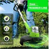 String Trimmer Line, 2mm Round Grass Trimmer String Cord, Professional