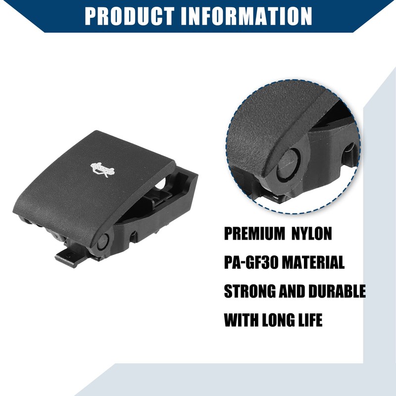 Hihaha 68085761AA / Front/Hood Release Handle for Ram 1500 2011-2018