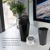 2Pcs Car Trash Can with Lid Waterproof Decorative Automotive Portable