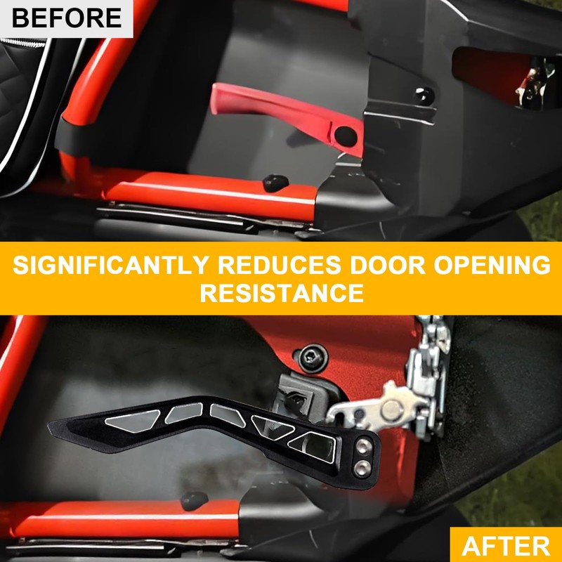 BESTAOO X3 Door Handle Latches Compatible with 2017-2023 Can-Am Maverick
