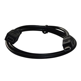 YCS basics 2 Foot USB Mini Male to Mini Female 5 Pin / 5 Wire Extension Cable